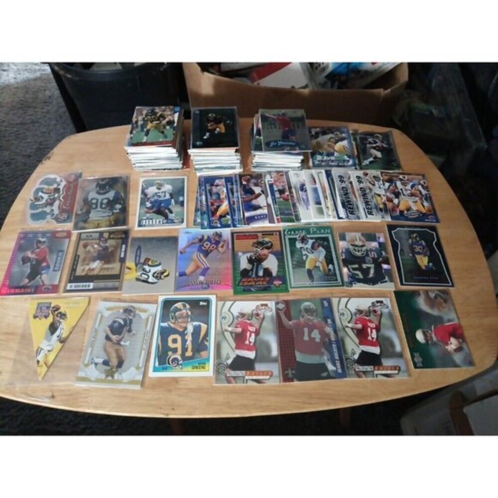 LA St Louis Rams Football 200 Card Lot Rookies Veterans Inserts Parallels